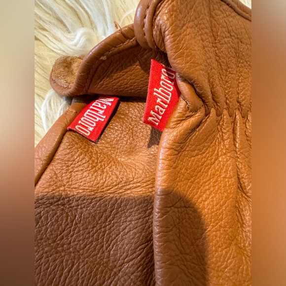Marlboro Vintage Leather Gloves - Picture 2 of 10